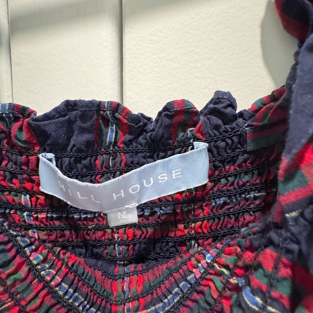 Hill House Navy Tartan Ellie Nap Dress - Picture 4 of 4